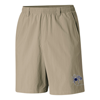 Columbia Swim Trunk Shorts with Mascot UR in Khaki