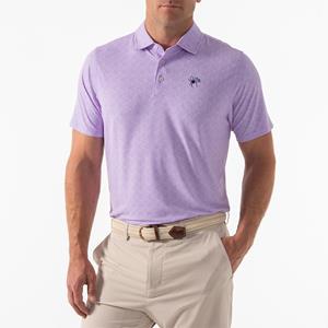 Draddy Sport Polo with Mascot UR in Lavender