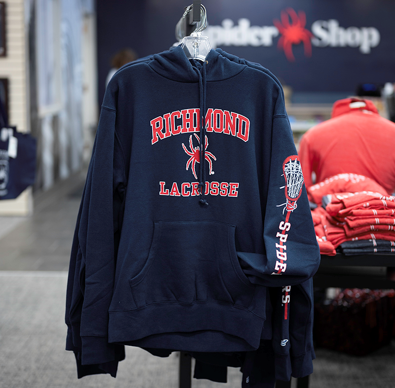 Blue 84 Richmond Mascot Lacrosse Hoodie UR SpiderShop