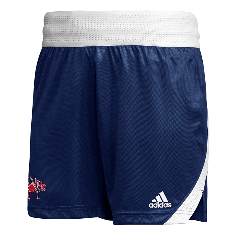 Adidas Icon Squad Shorts with Mascot UR in Navy and White UR SpiderShop