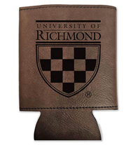 Timeless Etchings Company Faux Leather Coozie with University of Richmond Shield