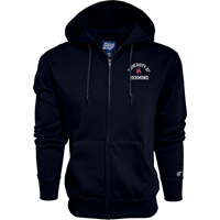 Blue 84 Full Zip University of Mascot Richmond Hoodie in Navy