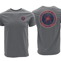 Blue 84 Tee with University of Richmond Mascot 1840 on Front and Back