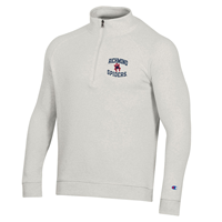 Champion Cozy 1/4 Zip with Richmond Mascot Spiders in Cream