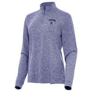 Antigua Ladies 1/4 Zip Mentor with Richmond Mascot on Left Chest in Lavender