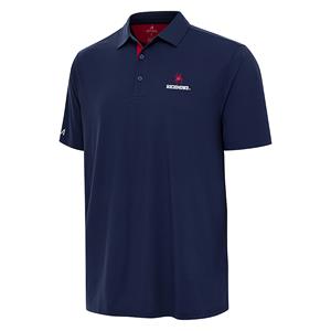 Antigua Polo Two Tone with Mascot Richmond Embroidery in Navy and Red Accent