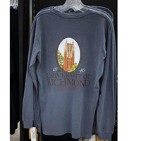 MV Sport Long Sleeve Tee with Boatwright Library on Back