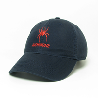 Legacy Youth Cap with Mascot Richmond in Navy