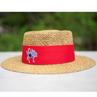 Logo Fit Angler Safari Straw Hat