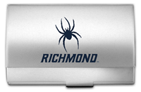 Laser Engraved Business Card Holder with Mascot Richmond